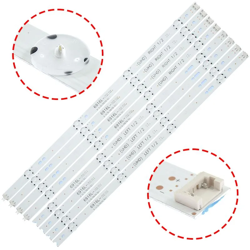 TIRAS LED LG 49" 49UJ654T 49UH610T 49UH603V 49UH620V 49UH610V 49LH590V 49LF5100 49LX300C 49LW55S 49LW541H 49LH570V 49LH5100