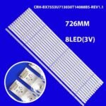 TIRAS LED HISENSE 75" H75B7510 H75B7510UK H75B7530 CRH-BX75S3U 713030 T14088BS-REV1.1 75R6E1 75R7E2 75R7070E2 75RGE HD750S3U71-L3B2K1 75E3D 75R6FM - Imagen 3