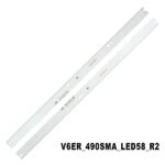 TIRAS LED SAMSUNG 49" UE49KU6450S UE49KU6405U UE49KU6500U UE49KU6670U UE49KU6400U UE49KU6449U UE49KU6450U UE49KU6510U