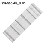 TIRAS LED HISENSE 55" 55H7B 55H7B2 55H7C U55B90020H HD550DU-B61 LC-55N6000U SVH550AF2_6LED_REV02_150410 UB55EC591