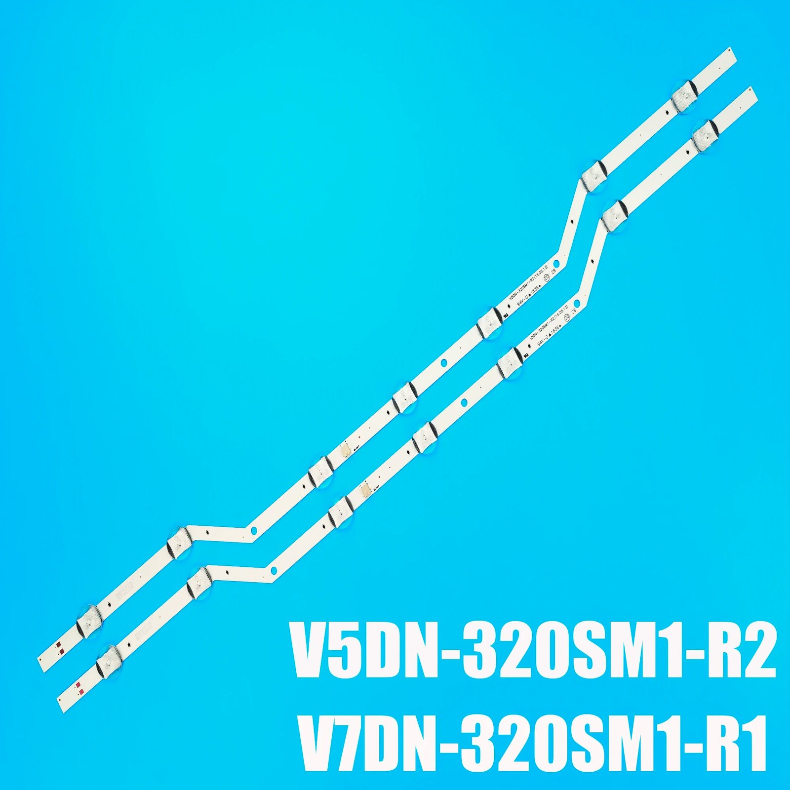 TIRAS LED SAMSUNG 32″ UE32J5200, UE32J5000, UE32M5000, BN96-36236A, 36235A, V5DN-320SM1-R2, 2015, SVS32 FHD | 2 Pines - Imagen 5