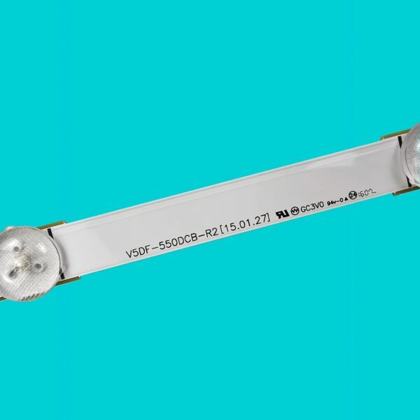 TIRAS LED SAMSUNG 55" UE55J6350SU UE55J6300AW UN55J6520 UE55J6300 V5DF-550DCA-R2 550DCB UE55J6300AK UE55J6370SU - Imagen 2