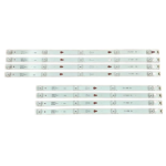 TIRAS LED THOMSON 55" U55C7006X1 TCL 55P2US 55S62I 55S401 55S403 4C-LB5504-HR 55UC6306 LED55D2900 U55P6006 GIC55LB125 GIC55LB124