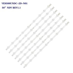 TIRAS LED VESTEL 50 ''NDV REV1.1 TX-50A300B TX-50A300A TX-50A300E HITACHI 50HYT62U VES500UNDC-2D-N01 VES500UNDA