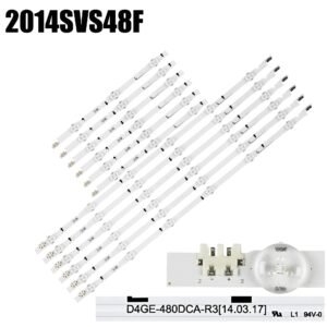 TIRAS LED SAMSUNG 48" UE48H6400AW UE48H6200AK BN96-30453A BN96-30454A D4GE-480DCA-R3 D4GE-480DCB-R3