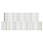 TIRAS LED SAMSUNG 50" UE50JU6400K UE50JU6400 UE50JU6470U UE50JU6500 UE50MU6500 V5DU-500DCA-R1 500DCB BN96-34795A BN96-34796A