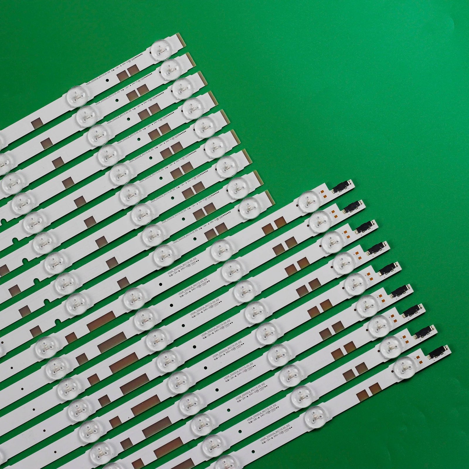 TIRAS LED SAMSUNG 55" UE55JU6800 UE55JU6800K V5DR_550SCA_R0 V5DR_550SCB_R0 BN96-38482A BN96-38481A - Imagen 4