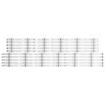 TIRAS LED SAMSUNG 65" GU65AU7199U UE65TU8000 UE65TU7025K UE65TU7000 UE65TU7105K UE65TU7020K UE65TU7125U UE65TU7095U