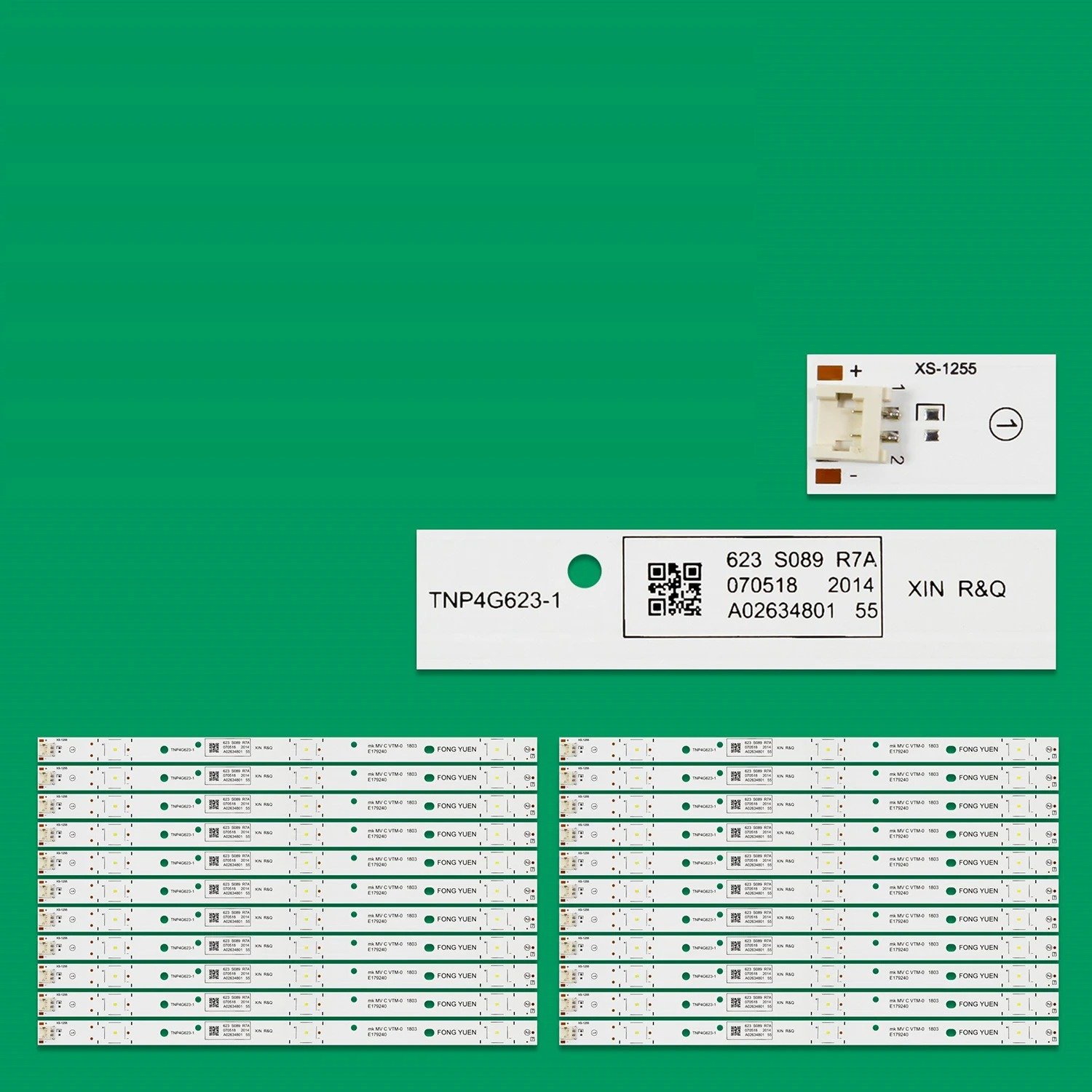 TIRAS LED PANASONIC TX-55FX613 / TX-55EXF687 / TX-55FX603E / TX-55EXX689 / TH-55EX600K / TX-55EX633E / TX-55EX610E - Imagen 2