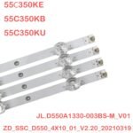 TIRAS LED para HISENSE 55A7G0 55A7G 55A7GQ 55A7KQ SH55A14-ZC46AG-11 55HD550Y3U51-T0L4 HD550Y3U71-TOL2