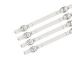 TIRAS LED HISENSE 58A6HG, 58A6FG, 58A6BG, 58A66G, 58A6KV, 58A51HUV, 58A6HV, 58A6BGTUK, 58A6DGCH, 58A6DG, 58A6EGCH, 58A6EG, 58E6KT - Imagen 2